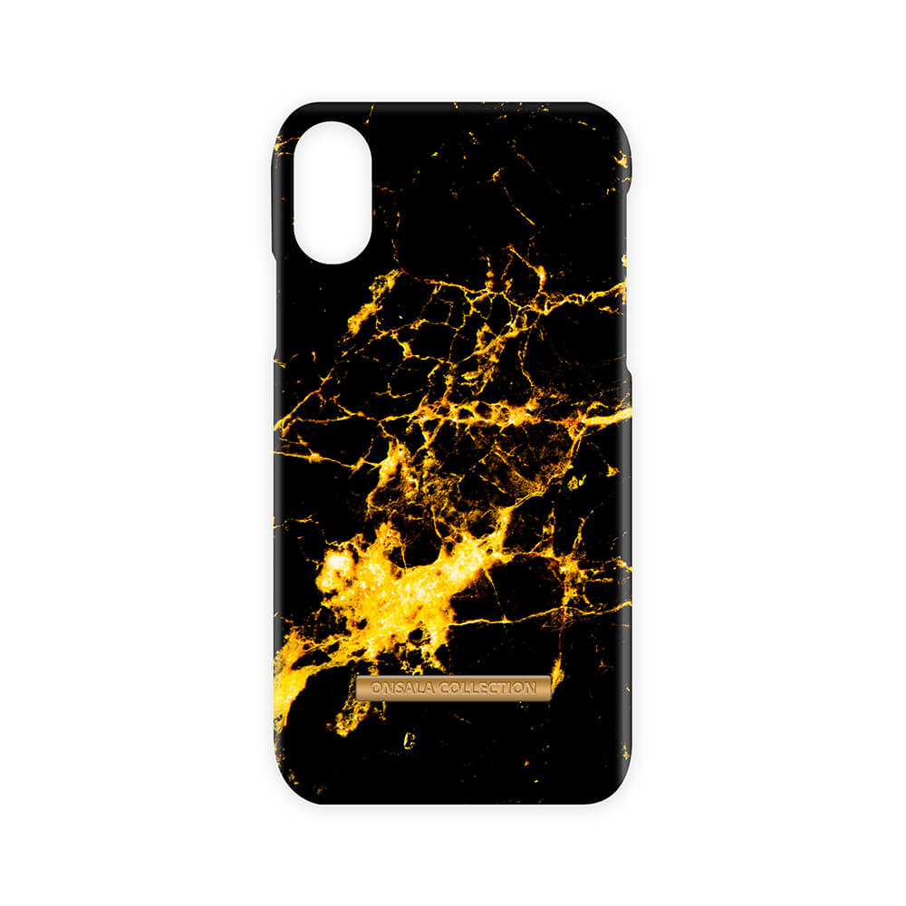 onsala-onsala-collection-mobilskal-shine Goldmine Marble iPhone XR